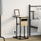 vidaXL Bedside Table Sonoma oak 41.5 x 26 x 60.5 cm Engineered wood