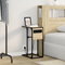 vidaXL Bedside Table Sonoma oak 41.5 x 26 x 60.5 cm Engineered wood