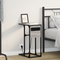 vidaXL Bedside Table Grey sonoma 41.5 x 26 x 60.5 cm Engineered wood