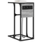 vidaXL Bedside Table Grey sonoma 41.5 x 26 x 60.5 cm Engineered wood