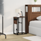 vidaXL Bedside Table Brown oak 41.5 x 26 x 60.5 cm Engineered wood
