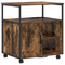 vidaXL Office Cabinet Smoked oak 61 x 46 x 67 cm Engineered wood