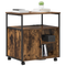 vidaXL Office Cabinet Smoked oak 61 x 46 x 67 cm Engineered wood