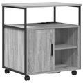 vidaXL Office Cabinet Grey sonoma 61 x 46 x 67 cm Engineered wood