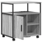 vidaXL Office Cabinet Grey sonoma 61 x 46 x 67 cm Engineered wood