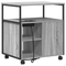 vidaXL Office Cabinet Grey sonoma 61 x 46 x 67 cm Engineered wood