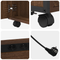 vidaXL Office Cabinet Brown oak 61 x 46 x 67 cm Engineered wood