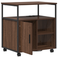 vidaXL Office Cabinet Brown oak 61 x 46 x 67 cm Engineered wood