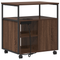 vidaXL Office Cabinet Brown oak 61 x 46 x 67 cm Engineered wood