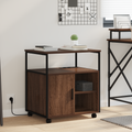 vidaXL Office Cabinet Brown oak 61 x 46 x 67 cm Engineered wood