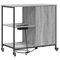 vidaXL Office Cabinet with Wheel Grey sonoma Engineered wood