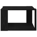 vidaXL Couch Table Black oak Engineered wood 85 x 55 x 31 cm Durable