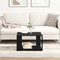 vidaXL Couch Table Black oak Engineered wood 85 x 55 x 31 cm Durable