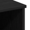 vidaXL Nightstands Set of 2 Black Oak 50x32x60cm Made of Engineered Wood