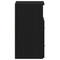 vidaXL Nightstands Set of 2 Black Oak 50x32x60cm Made of Engineered Wood