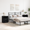 vidaXL Nightstands Set of 2 Black Oak 50x32x60cm Made of Engineered Wood