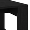 vidaXL Black Oak Coffee Table 102x50x35 cm Made of Engineered Wood