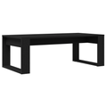 vidaXL Black Oak Coffee Table 102x50x35 cm Made of Engineered Wood