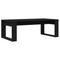 vidaXL Black Oak Coffee Table 102x50x35 cm Made of Engineered Wood