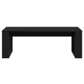 vidaXL Black Oak Coffee Table 102x50x35 cm Made of Engineered Wood