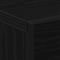 vidaXL Wall-mounted Bedside Cabinets 2 pcs Black Oak 35x35x20 cm