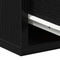 vidaXL Wall-mounted Bedside Cabinets 2 pcs Black Oak 35x35x20 cm