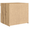 vidaXL Bedside Cabinets with LED Lights 2 pcs Artisan Oak 50x40x45 cm