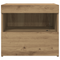 vidaXL Bedside Cabinets with LED Lights 2 pcs Artisan Oak 50x40x45 cm