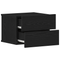 vidaXL Nightstands 2 Pack Black Oak 40x30x30 cm Engineered Wood