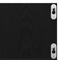 vidaXL CD Wall Shelf - Black Oak, 75x18x18 cm, Made of Engineered Wood