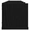 vidaXL CD Wall Shelf Black Oak 100x18x18 cm Engineered Wood