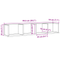 vidaXL CD Wall Shelf Black Oak 100x18x18 cm Engineered Wood