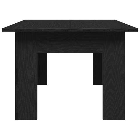 vidaXL Black Oak Coffee Table, 100x60x42 cm, Made of Engineered Wood