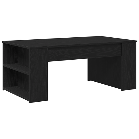 vidaXL Coffee Table Black Oak 102x55x42 cm Engineered Wood