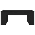 vidaXL Coffee Table Black Oak 102x55x42 cm Engineered Wood
