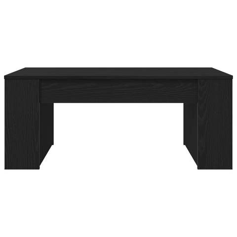 vidaXL Coffee Table Black Oak 102x55x42 cm Engineered Wood