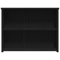 vidaXL Coffee Table Black Oak 102x55x42 cm Engineered Wood
