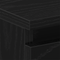 vidaXL Nightstands 2 pcs Black Oak 40x30x39 cm Made from Engineered Wood