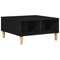 vidaXL Black Oak Coffee Table - 60x60x30 cm, Made of Engineered Wood
