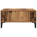 vidaXL Coffee Table Old Wood 60x60x30 cm Engineered Wood