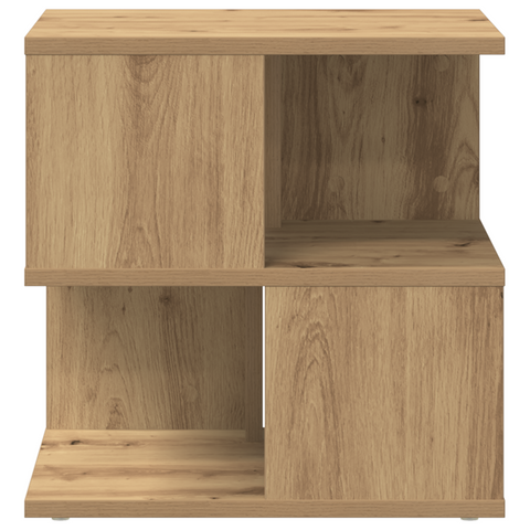 vidaXL Side Table Artisan Oak 40x40x40 cm Made of Engineered Wood