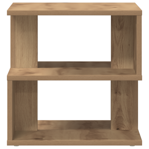 vidaXL Side Table Artisan Oak 40x40x40 cm Made of Engineered Wood