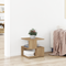 vidaXL Side Table Artisan Oak 40x40x40 cm Made of Engineered Wood