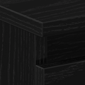 vidaXL Nightstand in Black Oak - 40x35x62.5 cm, Made from Engineered Wood
