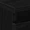 vidaXL Nightstand in Black Oak - 40x35x62.5 cm, Made from Engineered Wood