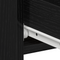 vidaXL Nightstand in Black Oak - 40x35x62.5 cm, Made from Engineered Wood