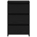 vidaXL Nightstand in Black Oak - 40x35x62.5 cm, Made from Engineered Wood