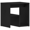 vidaXL Bedside Tables Set of 2 Black Oak Engineered wood 40x30x40
