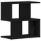 vidaXL Bedside Cabinet Black Oak 50x30x51,5 cm Engineered Wood