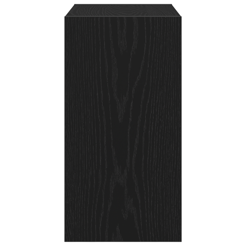 vidaXL Side Table Black Oak 50x26x50 cm Engineered Wood